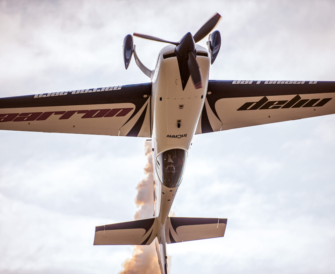 Aarron Deliu Airshow Plane Flying