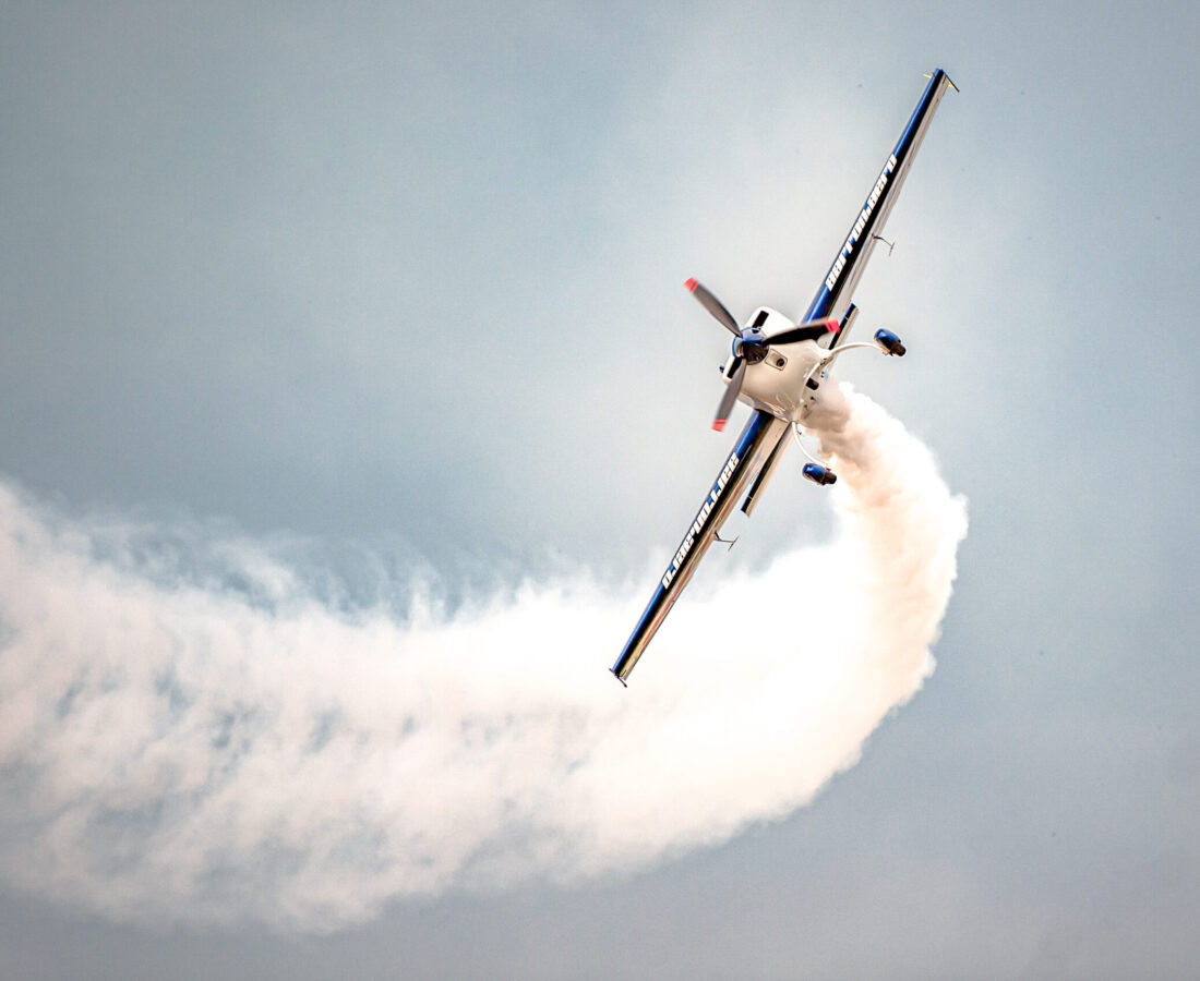 Aarron Deliu Airshow Plane Flying