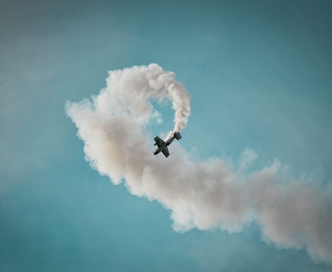 Aarron Deliu Airshow Plane Flying