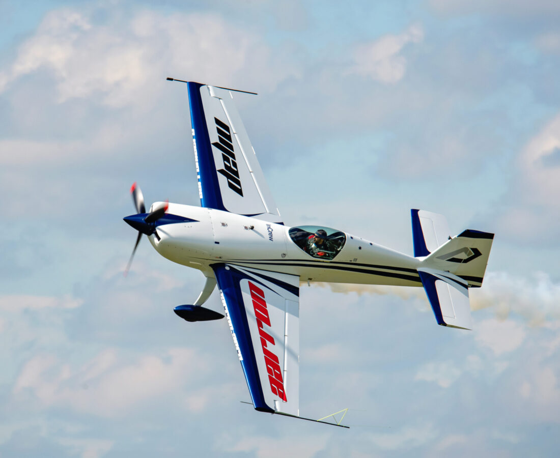 Aarron Deliu Airshow Plane Flying